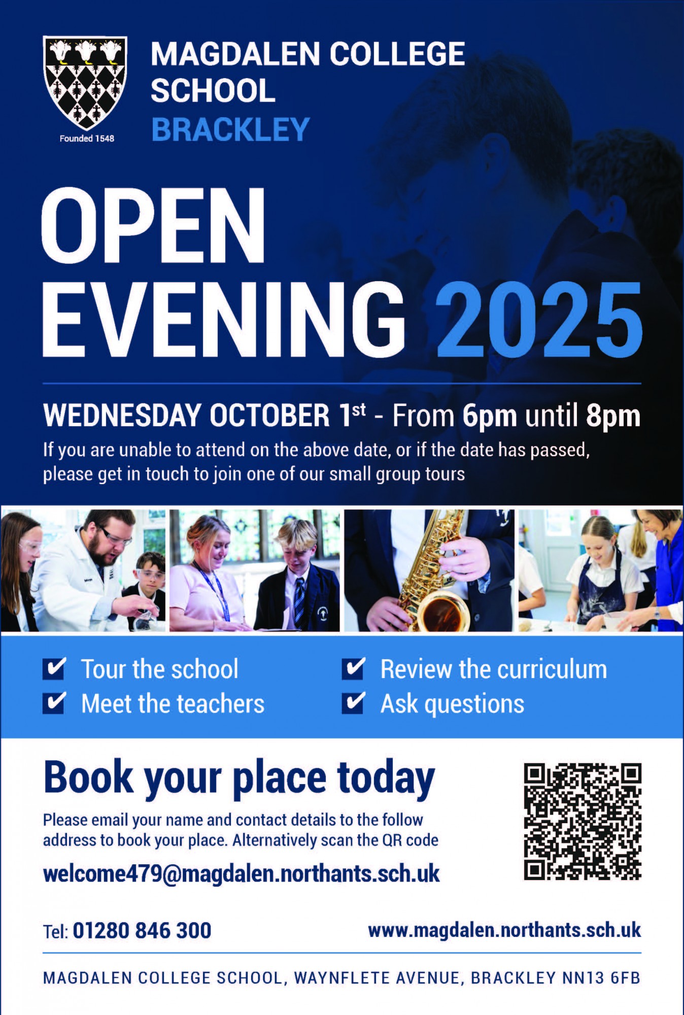 Magdalen School Open evening