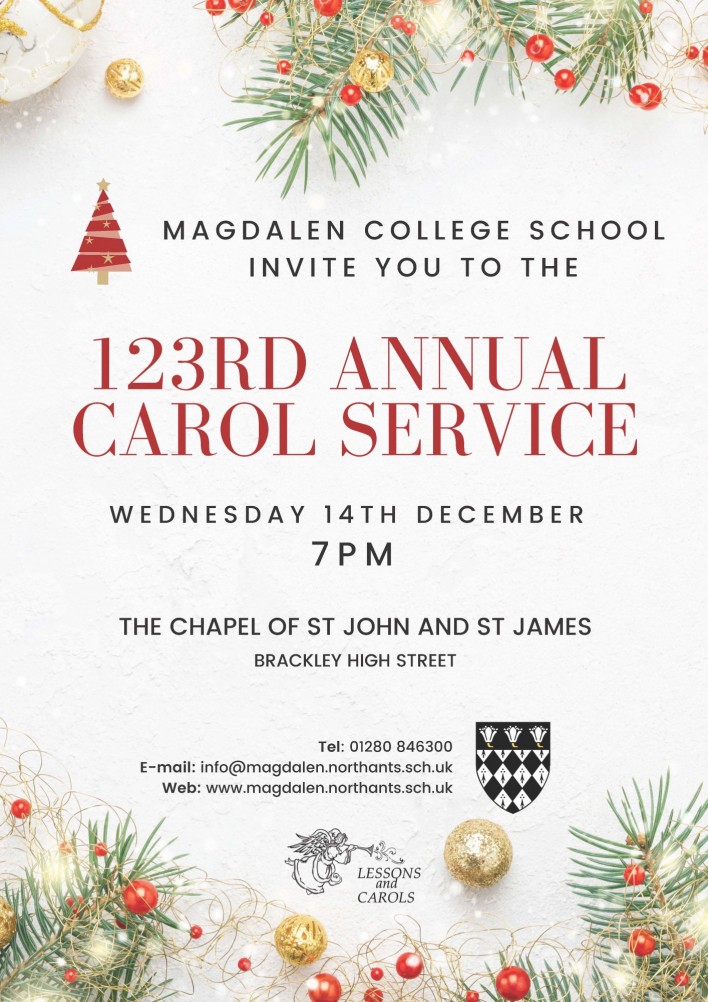 Carol Service 2022 Poster