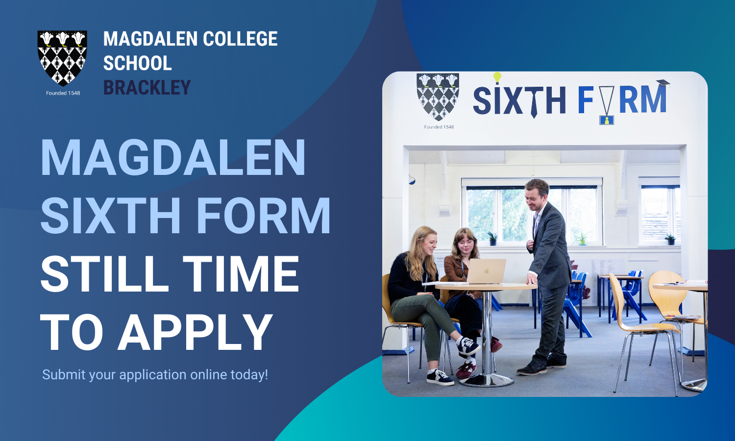 Sixth Form Open Evening Thursday 2nd November 8